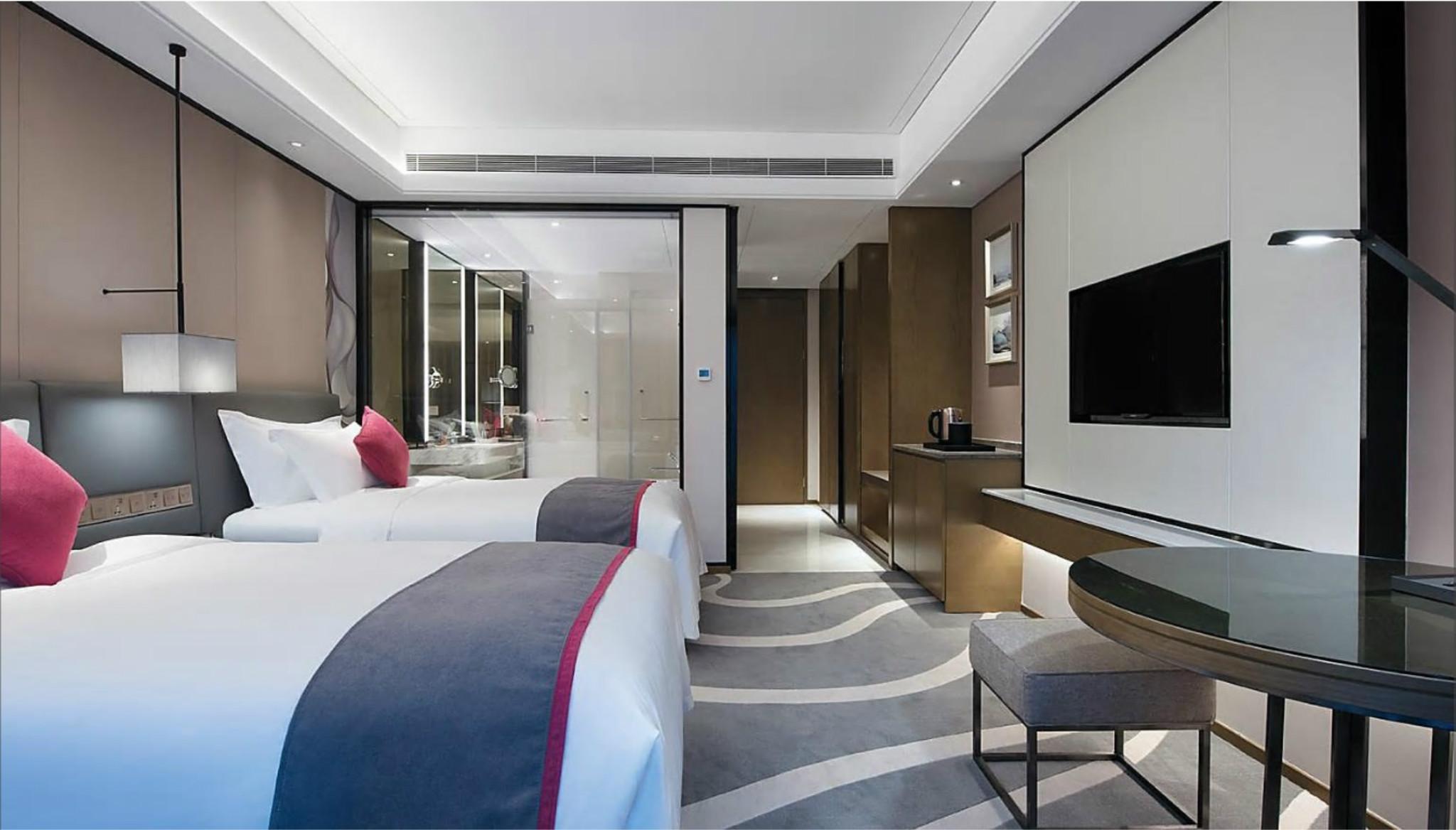 Crowne Plaza Hangzhou Qiantang - The Subway Can Reach The West Lake Scenic Area As Well As The Airport And High-Speed Rail Station, Adjacent To Jinsha Lake And Longfor Paradise Walk Kültér fotó