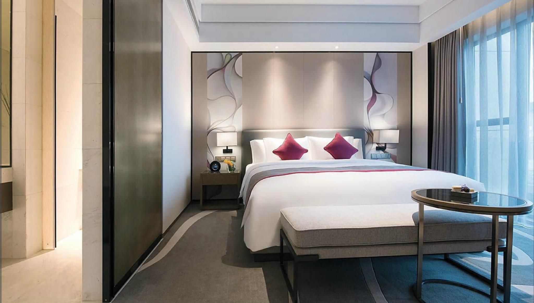 Crowne Plaza Hangzhou Qiantang - The Subway Can Reach The West Lake Scenic Area As Well As The Airport And High-Speed Rail Station, Adjacent To Jinsha Lake And Longfor Paradise Walk Kültér fotó