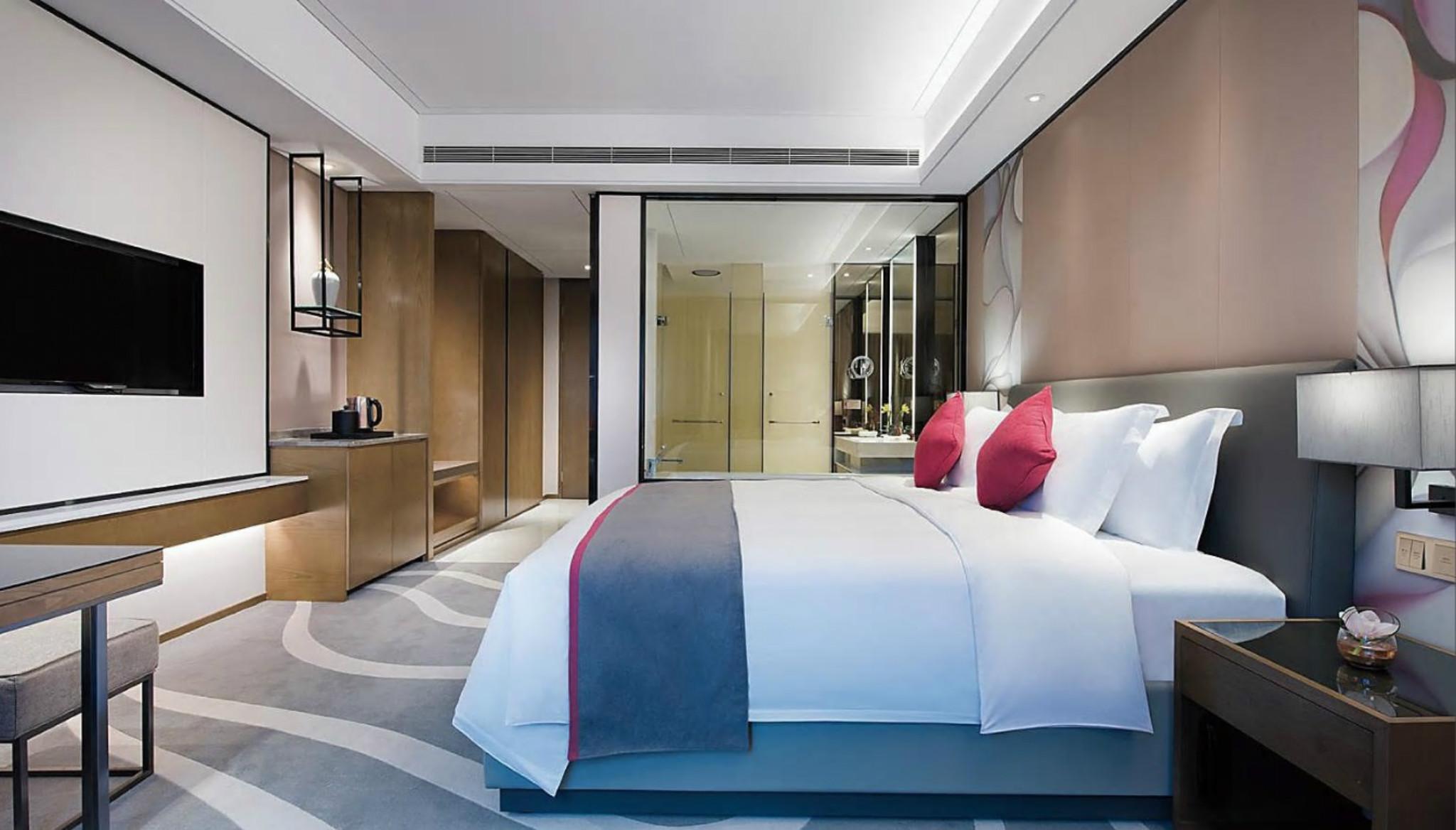 Crowne Plaza Hangzhou Qiantang - The Subway Can Reach The West Lake Scenic Area As Well As The Airport And High-Speed Rail Station, Adjacent To Jinsha Lake And Longfor Paradise Walk Kültér fotó