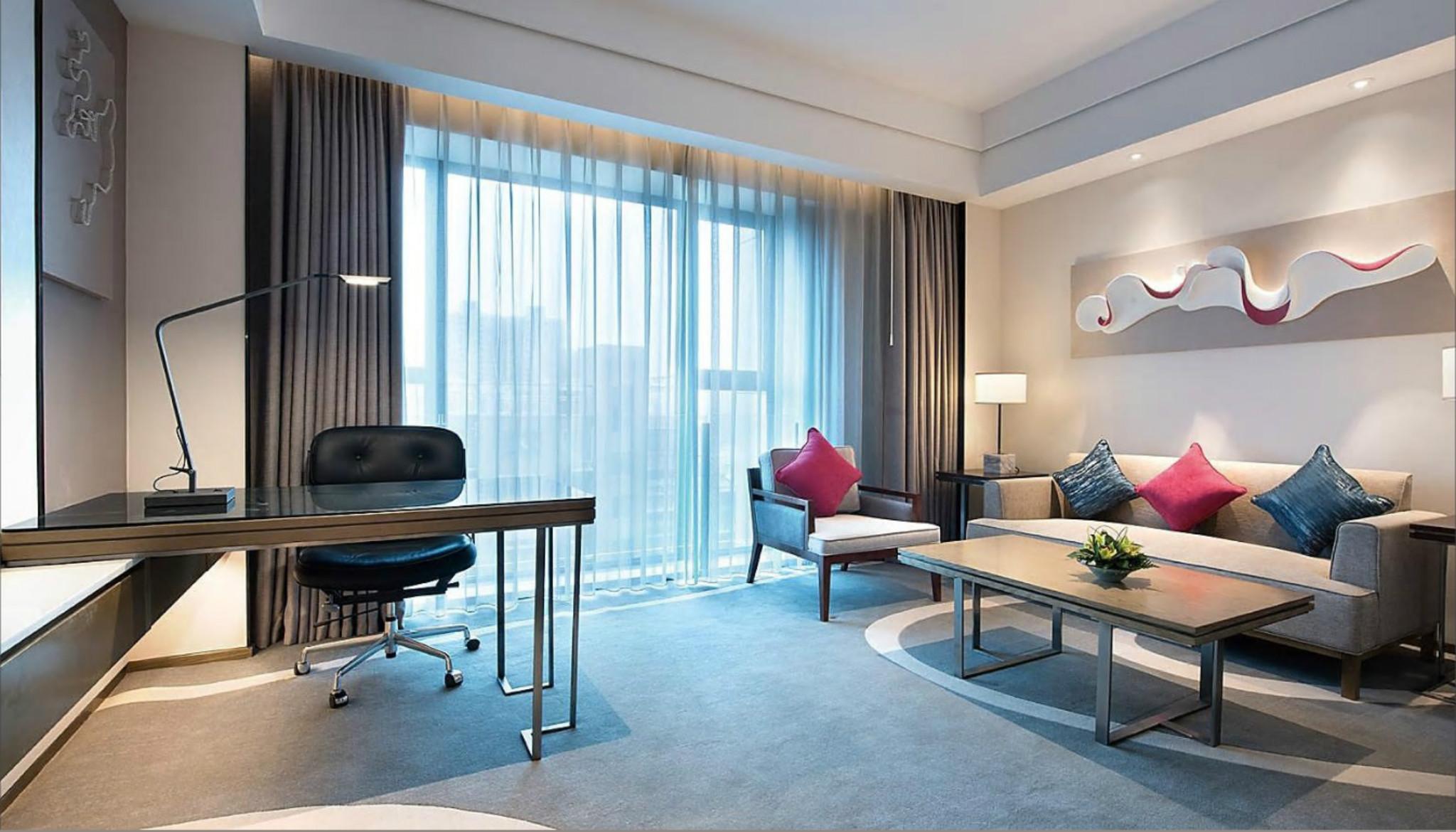 Crowne Plaza Hangzhou Qiantang - The Subway Can Reach The West Lake Scenic Area As Well As The Airport And High-Speed Rail Station, Adjacent To Jinsha Lake And Longfor Paradise Walk Kültér fotó